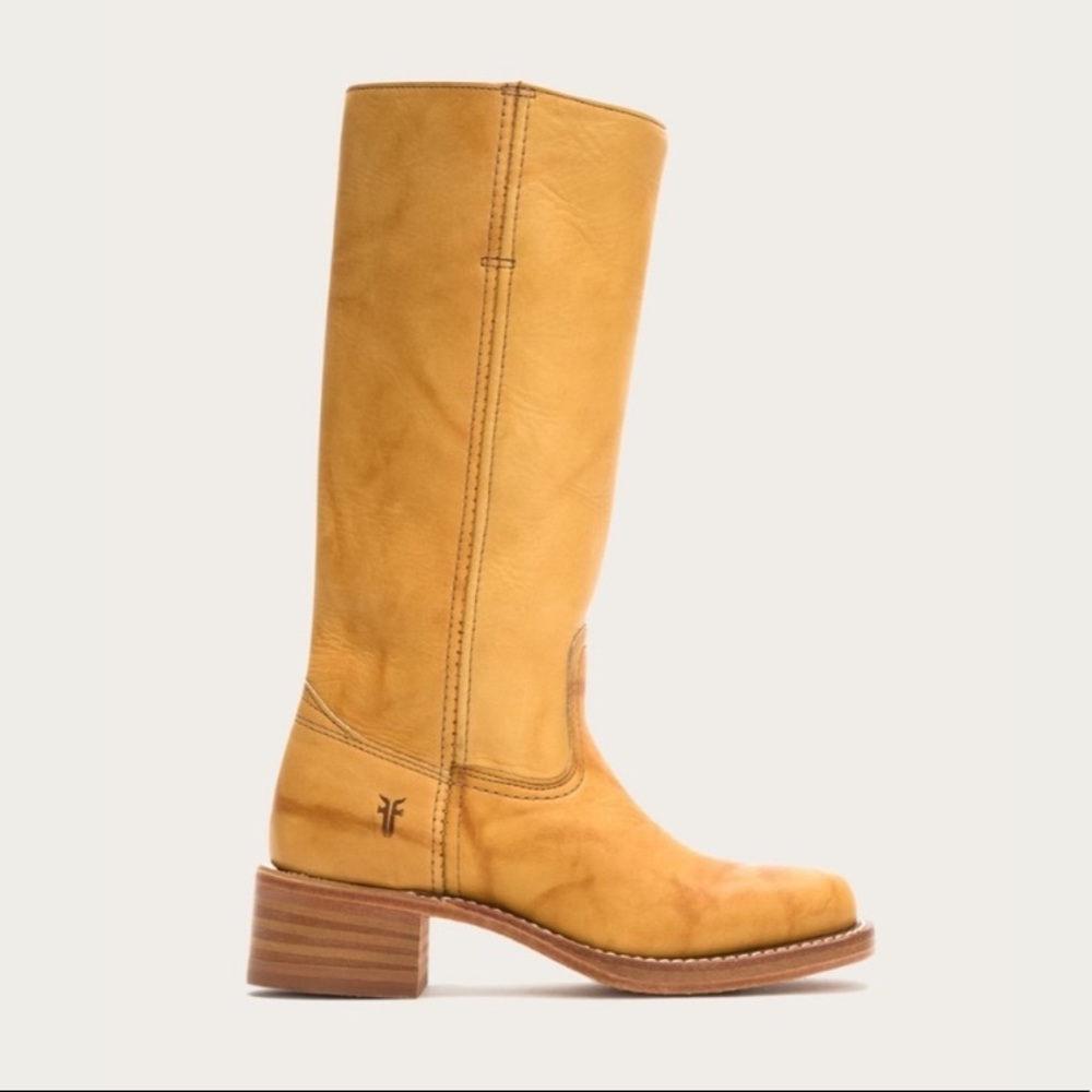 MAJOR ISO Frye Campus Boots 14L in Banana 9 or 9.5